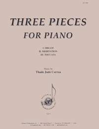 Thade Jude Correa: Three Pieces for Piano