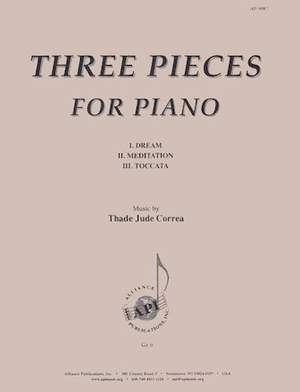 Thade Jude Correa: Three Pieces for Piano
