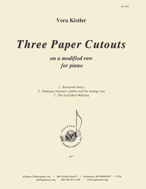 Vera Kistler: Three Paper Cutouts on a Modified Row for Piano