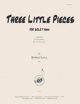 Robert Levy: Three Little Pieces - Solo F Horn