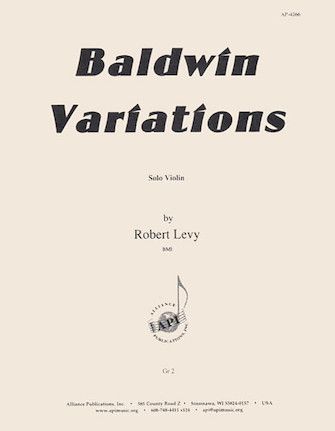 Robert Levy: Baldwin Variations