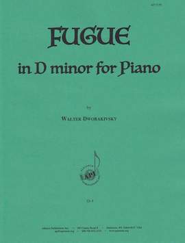 Walter Dworakivsky: Fugue in D Minor for Piano