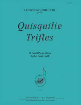 Leonello Capodaglio: Quisquilie (Trifles) - 12 Small Pieces