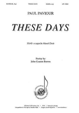 Paul Paviour: These Days