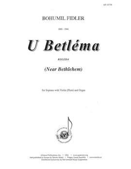 Bohumil Fidler: U Betléma (Near Bethlehem)