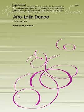 Brown, T A: Afro-Latin Dance