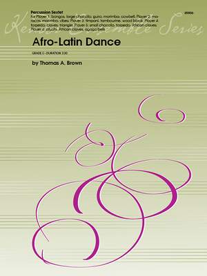 Brown, T A: Afro-Latin Dance