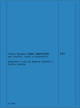 Franco Margola: Cinque Annotazioni