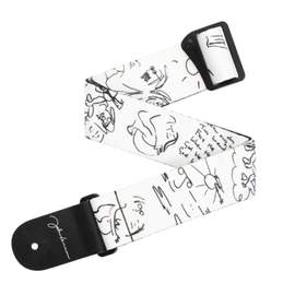 D'Addario John Lennon Art Series Polyester Strap - John & Yoko