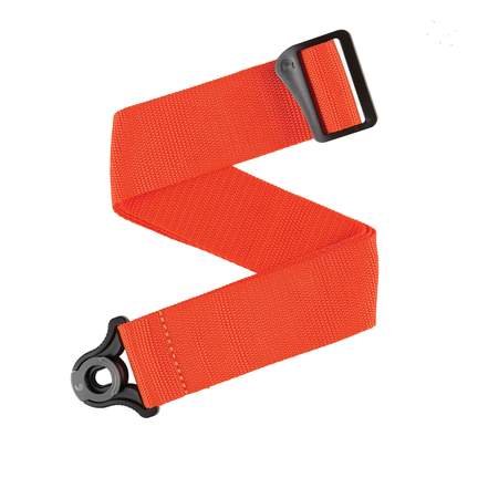 D'Addario Auto Lock Guitar Strap, Orange