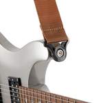 D'Addario Auto Lock Guitar Strap, Brown Product Image