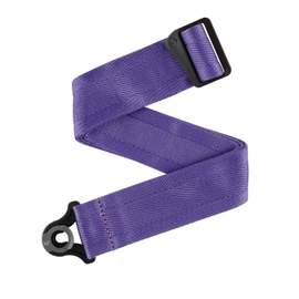 D'Addario Auto Lock Guitar Strap, Deep Violet