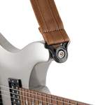 D'Addario Auto Lock Guitar Strap, Umber Brown Product Image