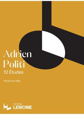 Politi, Adrien: 12 Etudes (guitar)