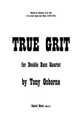 Tony Osborne: True Grit