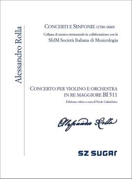 Alessandro Rolla: Concerto per violino e orchestra BI 511