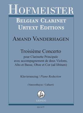 Amand Vanderhagen: Troisième Concerto