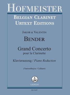 Jakob Bender_Valentin Bender: Grand Concerto pour la Clarinette