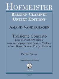 Amand Vanderhagen: Troisième Concerto