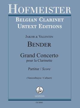 Jakob Bender_Valentin Bender: Grand Concerto pour la Clarinette