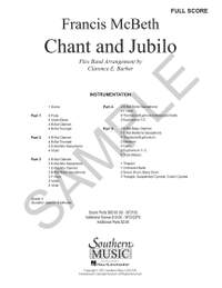 W. Francis McBeth: Chant and Jubilo