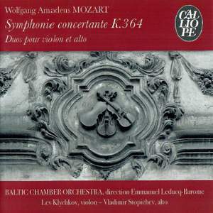 W.A. Mozart - Symphonie concertante K364 - Duos for Violin and Viola