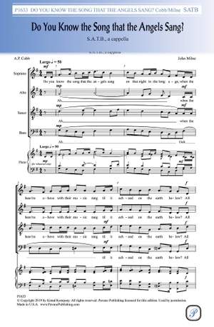 John Milne: Do You Know the Song That the Angels Sang?