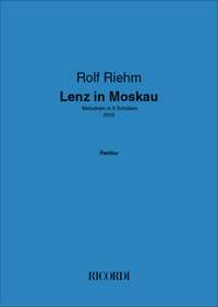 Rolf Riehm: Lenz in Moskau