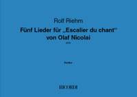 Rolf Riehm: Fünf Lieder