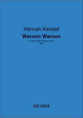 Hannah Kendall: Weroon Weroon