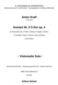 Kraft, A: Konzert 2 für Cello C-Dur op. 4 C major op. 4
