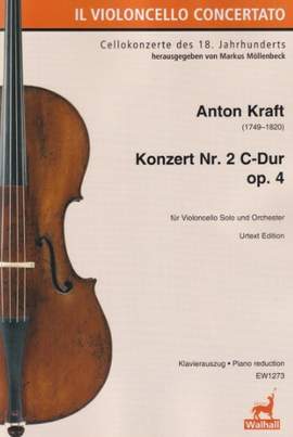 Kraft, A: Konzert 2 für Cello C-Dur op. 4 C major op. 4