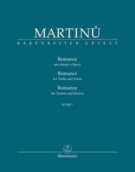 Martinu, Bohuslav: Romance for Violin and Piano H186bis