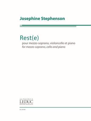 Josephine Stephenson: Rest(e)