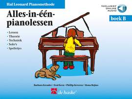 Barbara Kreader: Alles-in-één-pianolessen boek B