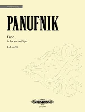 Panufnik, Roxanna: Echo (trumpet and organ)