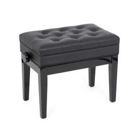 Musisca concert piano stool with storage