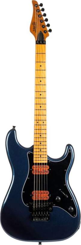Jet JS800 HH Electric Guitar - Deep Blue Metallic