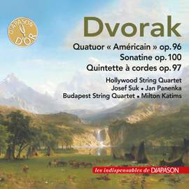 Dvořák: Quatuor à cordes No. 12 'Américain', Sonatine pour violon et piano & Quintette à cordes No. 3 (Les indispensables de Diapason)