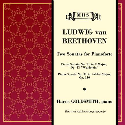 Beethoven: Two Sonatas for Pianoforte