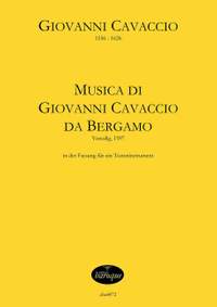 Cavaccio, G: Musica di Giovanni Cavaccio da Bergamo