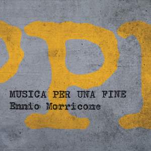 Musica per una fine - per coro a quattro voci miste, orchestra e nastro con la registrazione di un testo di P.P. Pasolini letto dal poeta