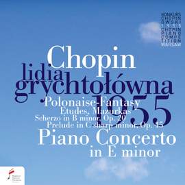 Lidia Grychtołówna: Laureate Seventh Prize of the 5th International Fryderyk Chopin Piano Competition, 1955