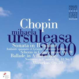 Frédéric Chopin: Laureate of the 14. International Fryderyk Chopin Piano Competition, 2000