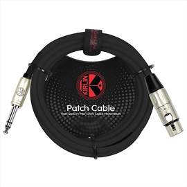 Kirlin Deluxe Lead Xlr(f) - 1/4" Trs Jack 20ft/6m