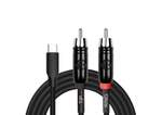 Kirlin USB Y-Cable Patch Cable Type-c Plug - 2x RCA Product Image
