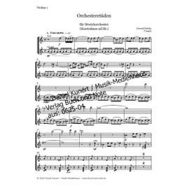 Zwicky, C: Orchesteretüden