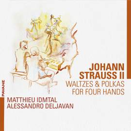 Johann Strauss II: Waltzes & Polkas for Four-hands