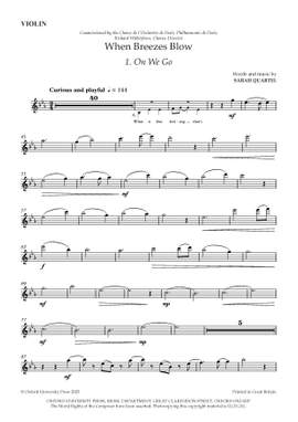 Quartel, Sarah: When Breezes Blow
