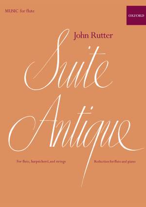 Rutter, John: Suite Antique
